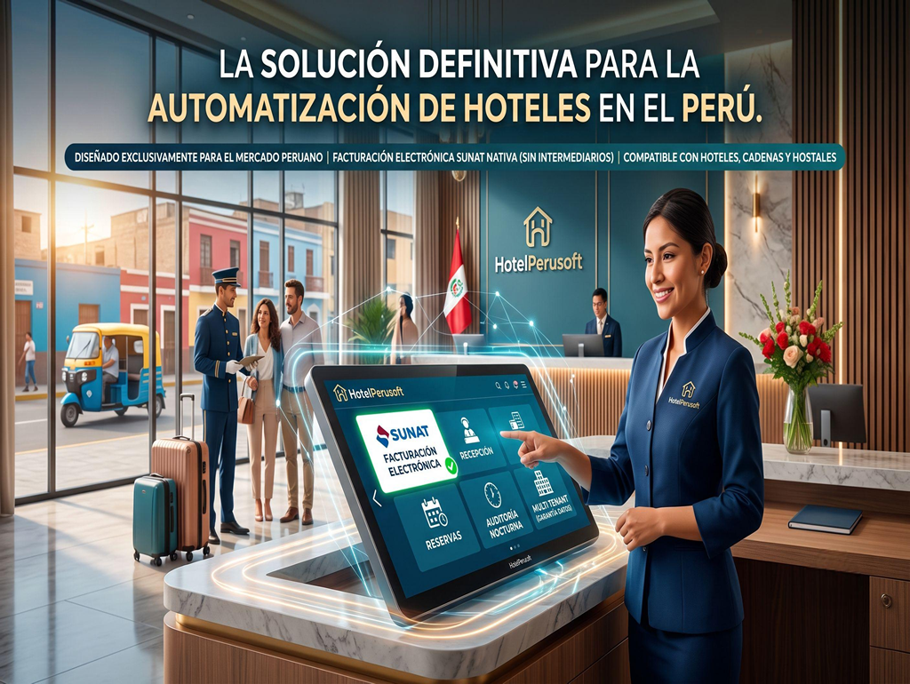 HotelPerusoft sistema hotelero Peru